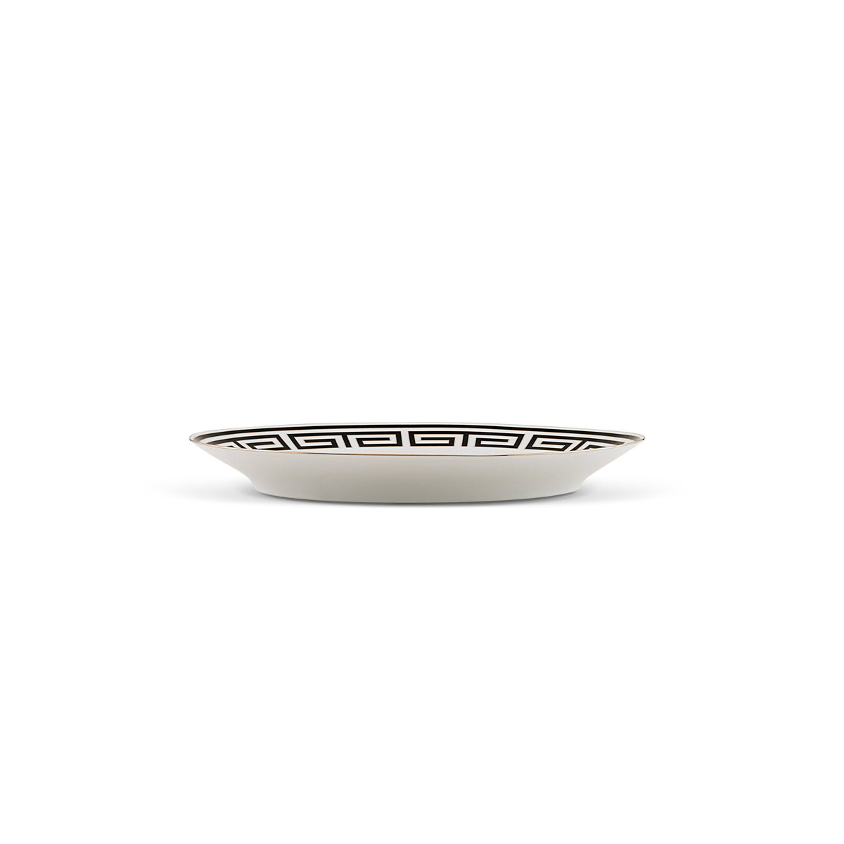 Ginori 1735 Labirinto Large Oval Platter, Black, view 4