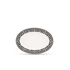 Ginori 1735 Labirinto Large Oval Platter, Black