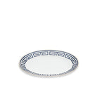 Ginori 1735 Labirinto Large Oval Platter, Zaffiro, view 2