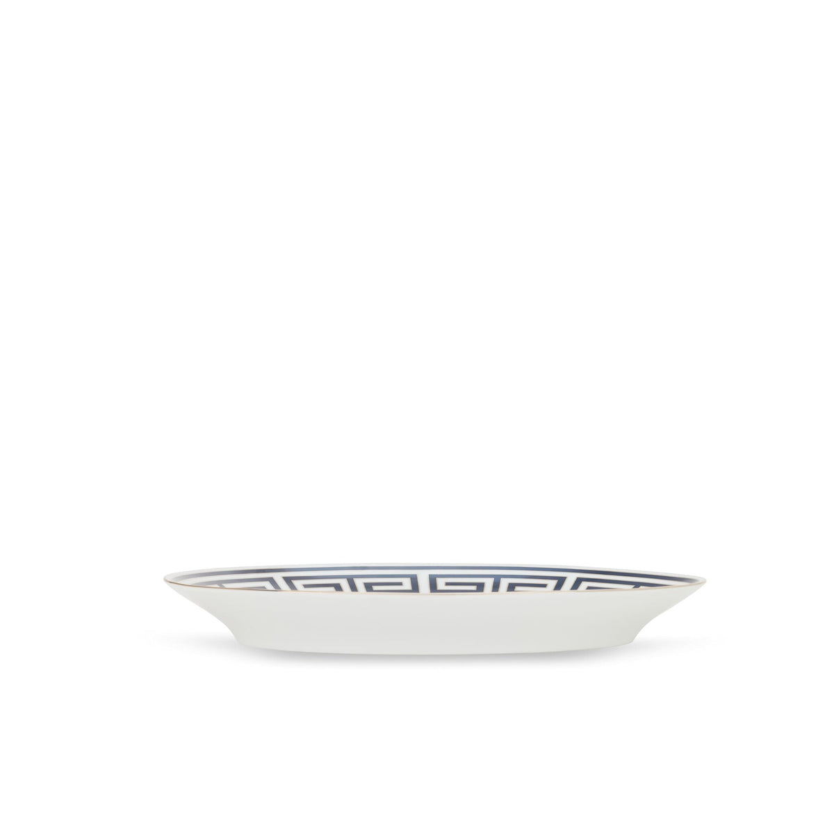 Ginori 1735 Labirinto Large Oval Platter, Zaffiro, view 3