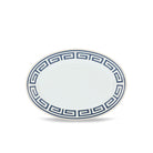 Ginori 1735 Labirinto Large Oval Platter, Zaffiro