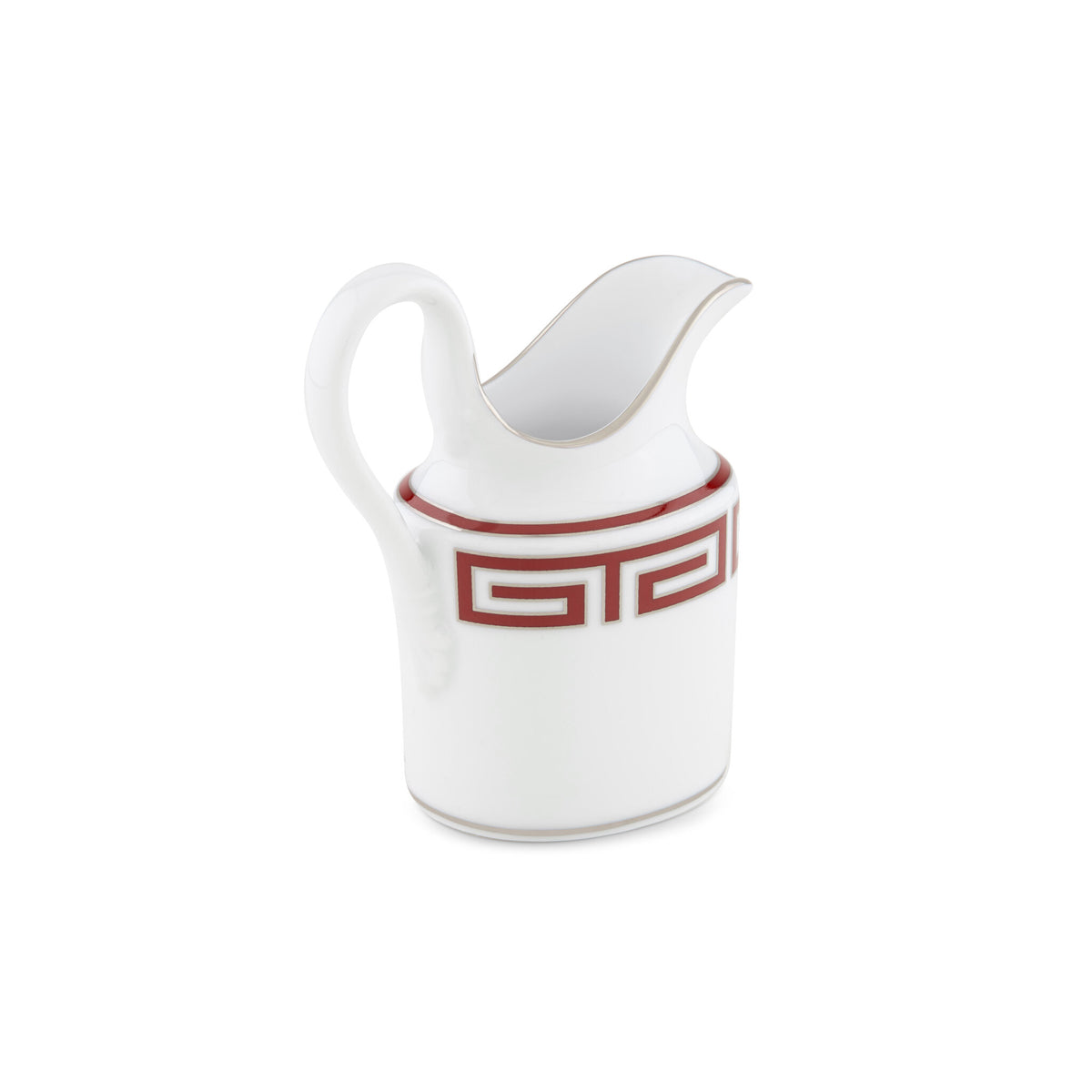 Ginori 1735 Labirinto Milk Pitcher, Scarlatto, view 2