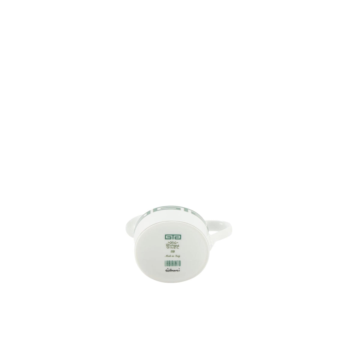 Ginori 1735 Labirinto Milk Pitcher, Smeraldo, view 3