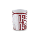 Ginori 1735 Labirinto Mug, Scarlatto, view 2