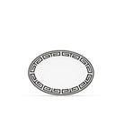 Ginori 1735 Labirinto Oval Platter, Black
