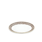 Ginori 1735 Labirinto Oval Platter, Ebano, view 2