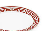 Ginori 1735 Labirinto Oval Platter, Scarlatto, view 3