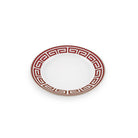 Ginori 1735 Labirinto Round Platter, Scarlatto, view 2