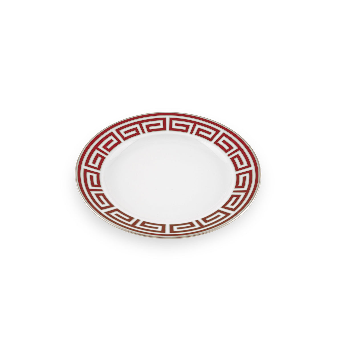 Ginori 1735 Labirinto Round Platter, Scarlatto, view 2