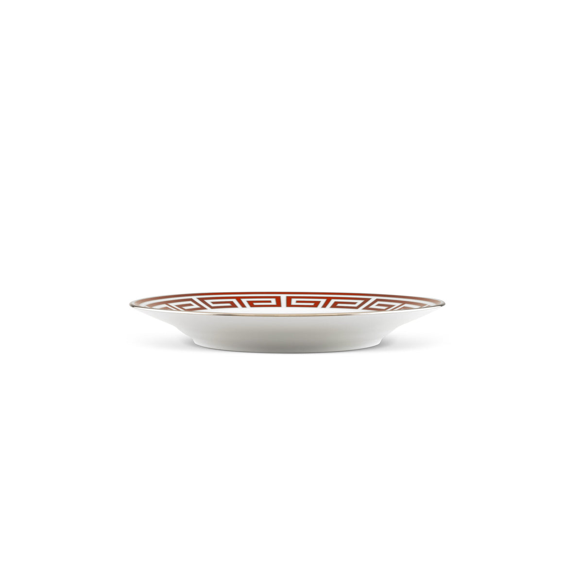 Ginori 1735 Labirinto Round Platter, Scarlatto, view 4