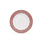 Ginori 1735 Labirinto Round Platter, Scarlatto