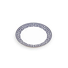 Ginori 1735 Labirinto Round Platter, Zaffiro, view 2