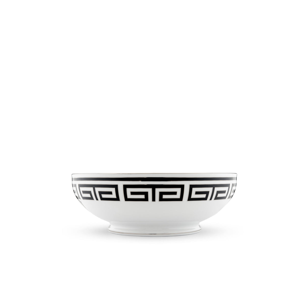 Ginori 1735 Labirinto Salad Bowl, Black, view 2