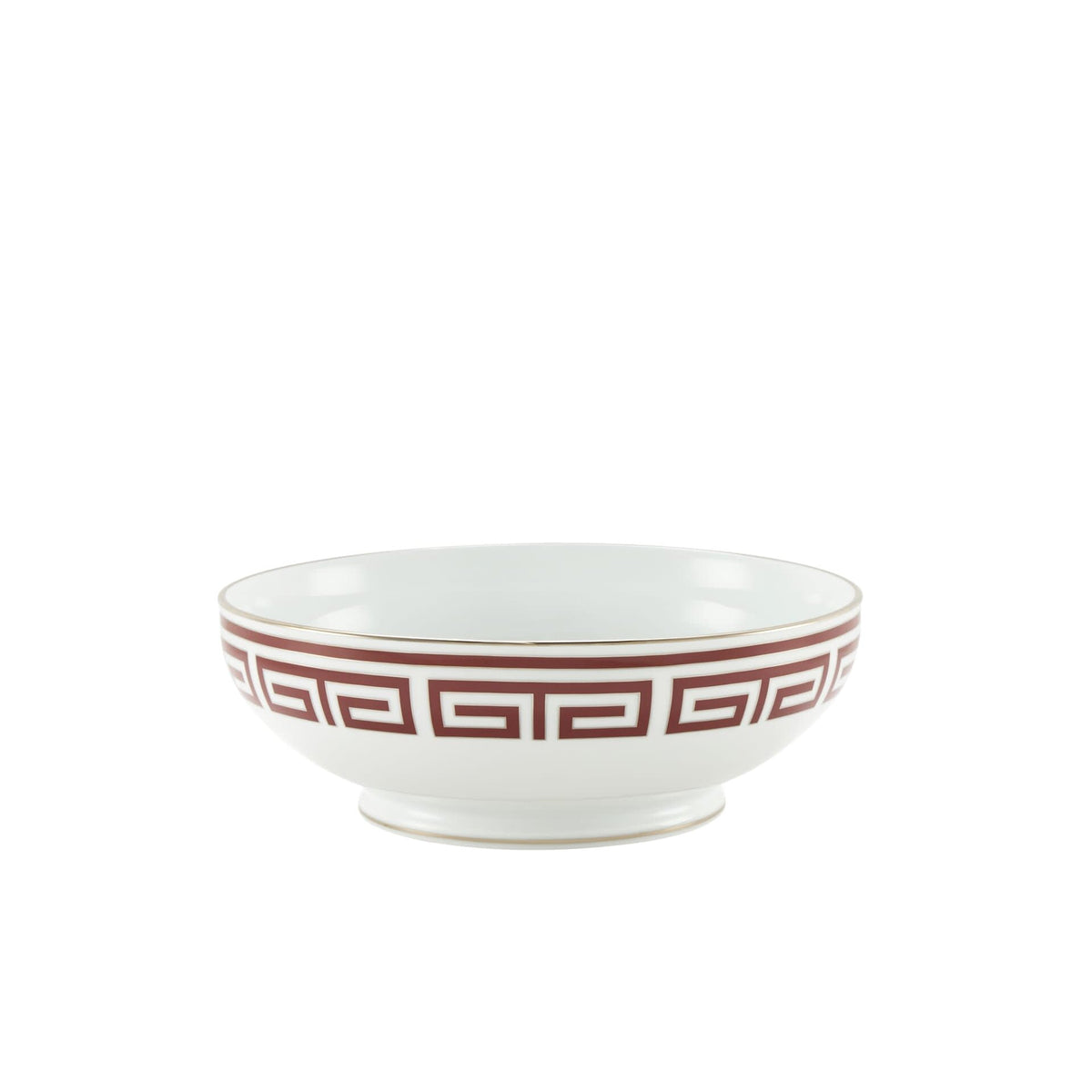 Ginori 1735 Labirinto Salad Bowl, Scarlatto