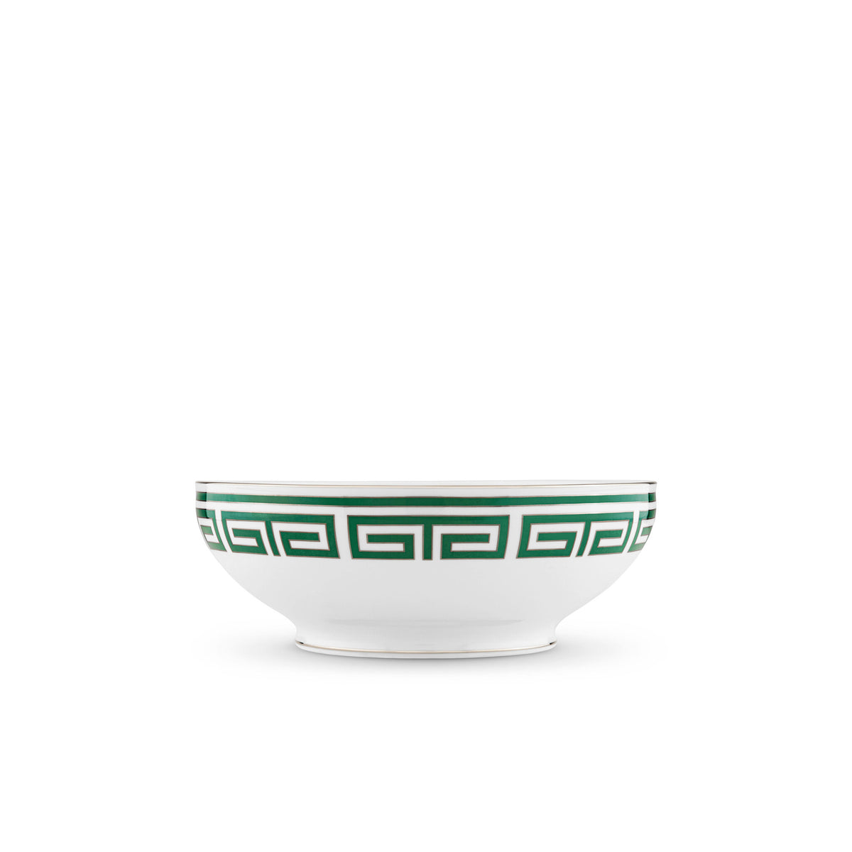 Ginori 1735 Labirinto Salad Bowl, Smeraldo, view 2