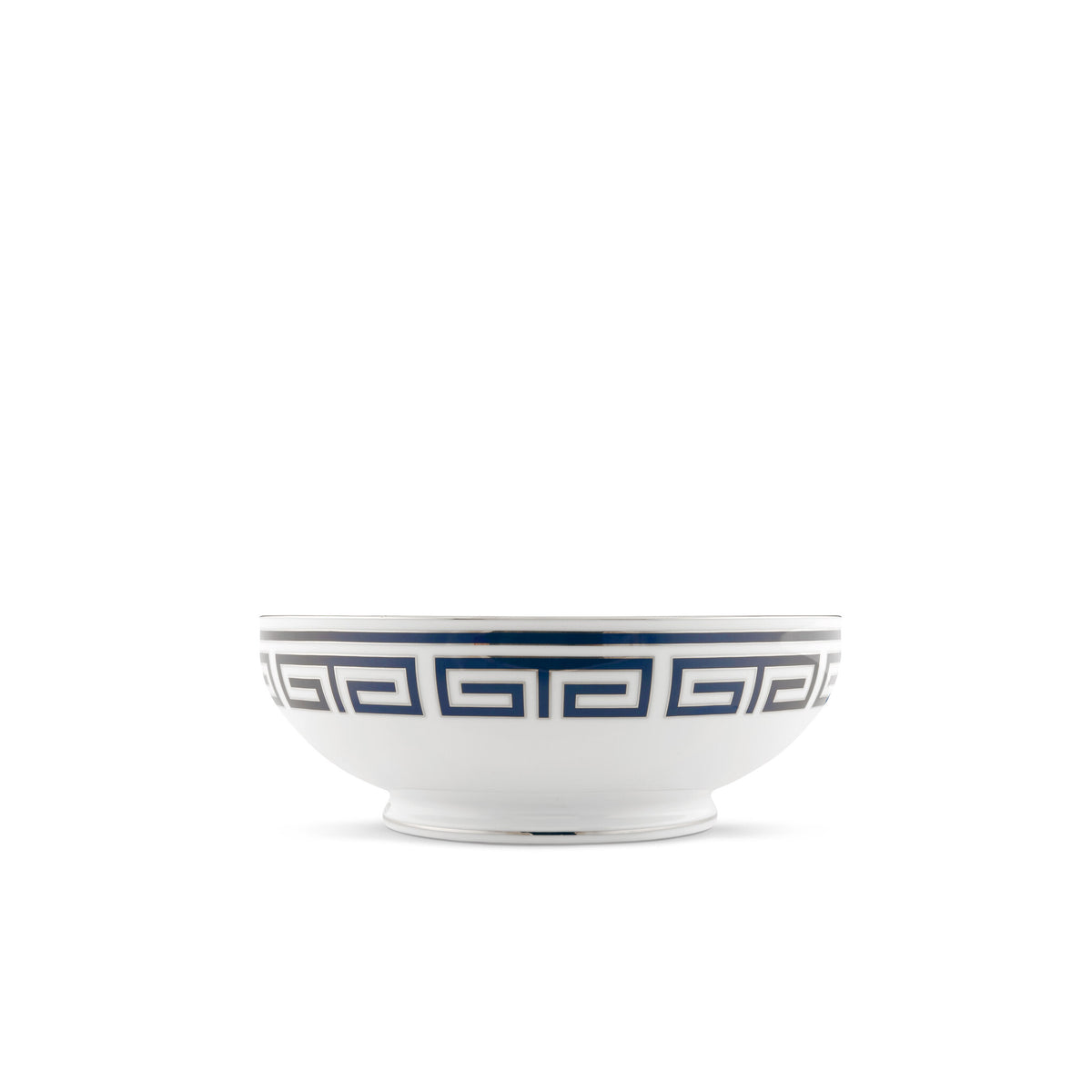 Ginori 1735 Labirinto Salad Bowl, Zaffiro, view 2