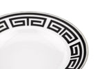 Ginori 1735 Labirinto Soup Plate, Black, view 3