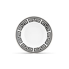 Ginori 1735 Labirinto Soup Plate, Black