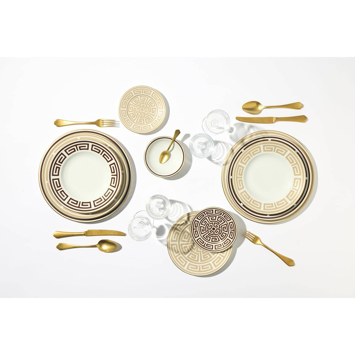 Ginori 1735 Labirinto Soup Plate, Cachemire, view 7