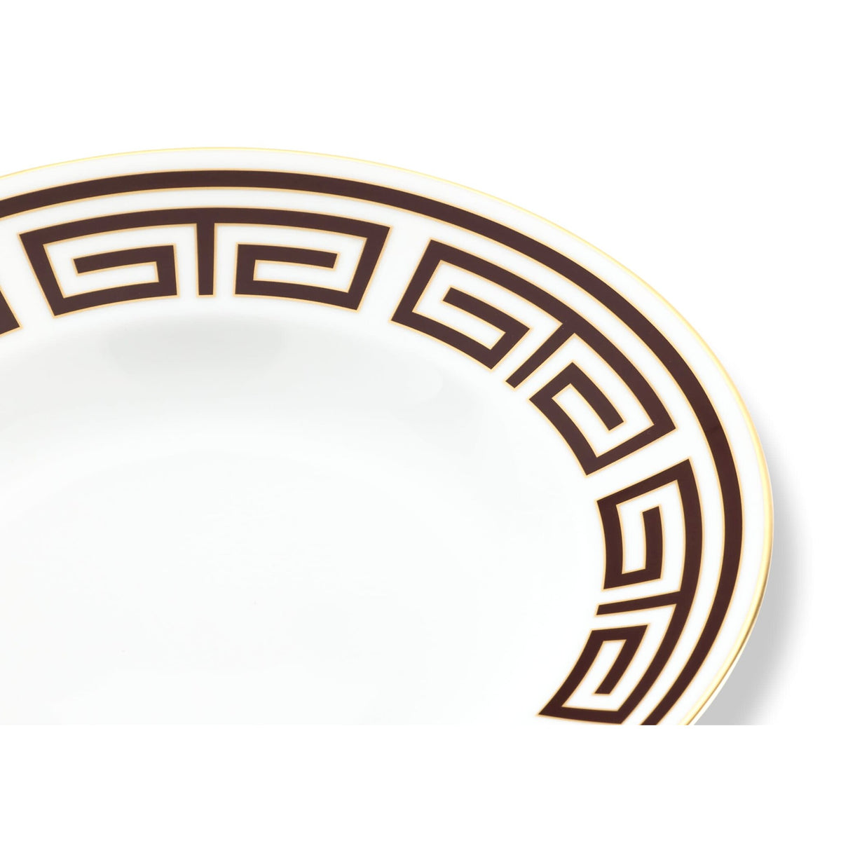 Ginori 1735 Labirinto Soup Plate, Ebano, view 4