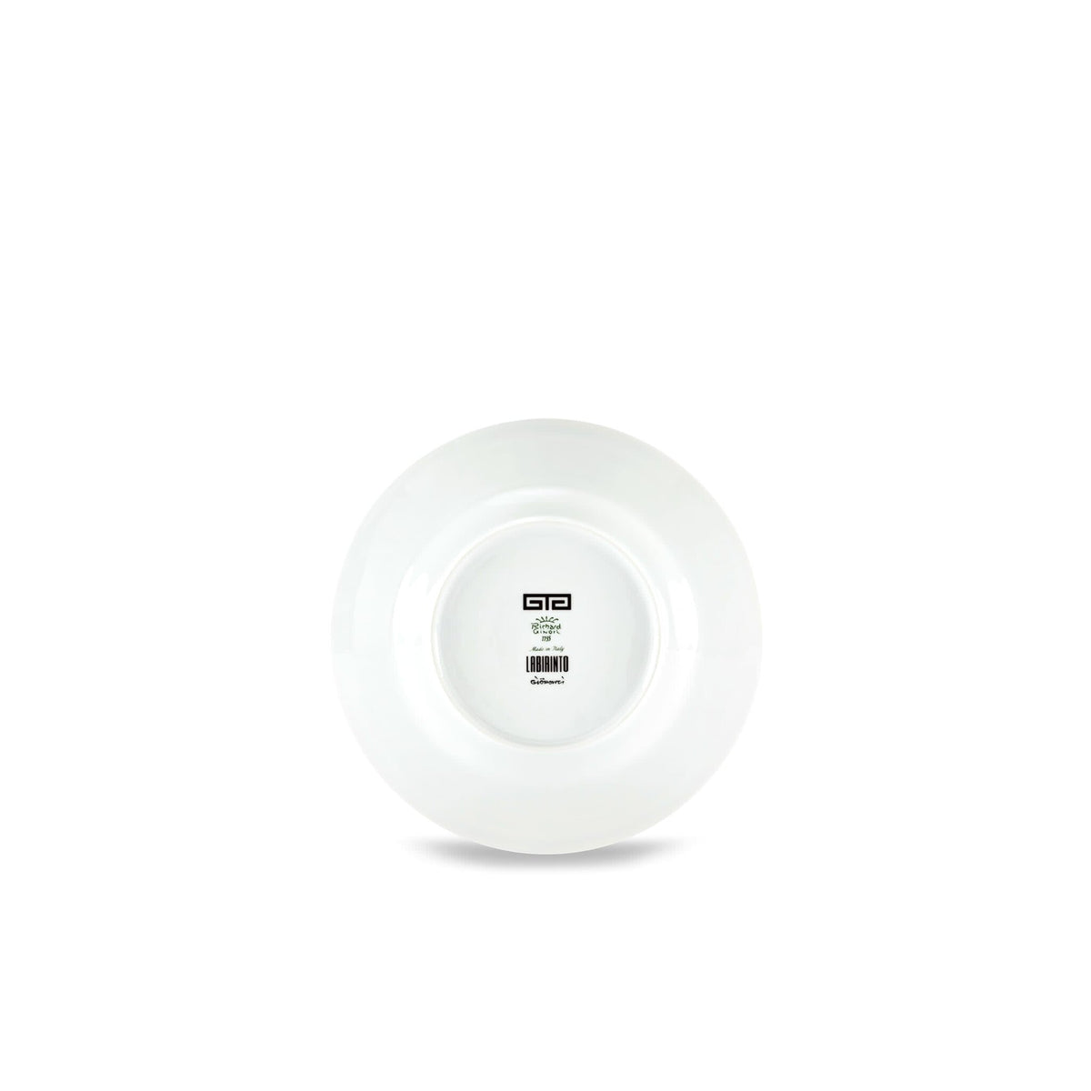 Ginori 1735 Labirinto Soup Plate, Ebano, view 5