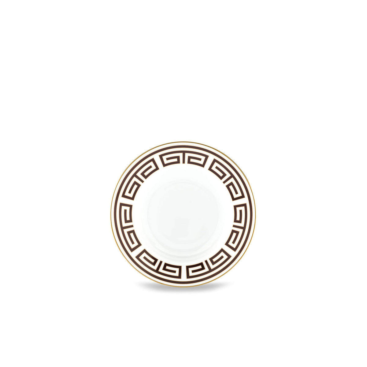 Ginori 1735 Labirinto Soup Plate, Ebano