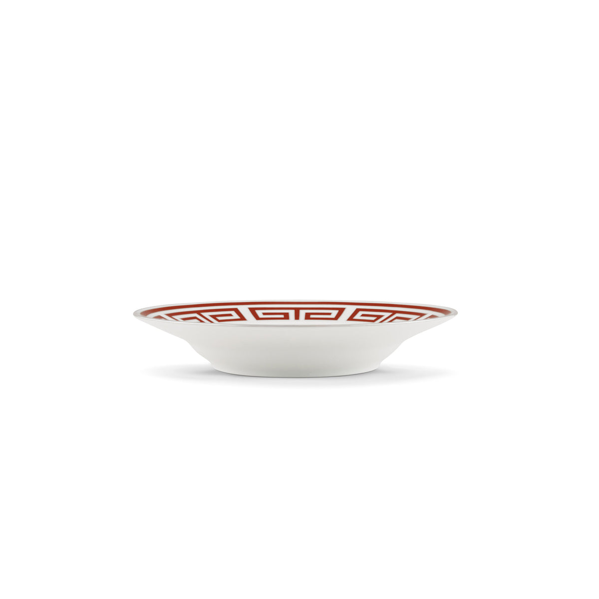 Ginori 1735 Labirinto Soup Plate, Scarlatto, view 4