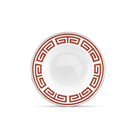 Ginori 1735 Labirinto Soup Plate, Scarlatto