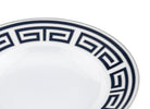 Ginori 1735 Labirinto Soup Plate, Zaffiro, view 3