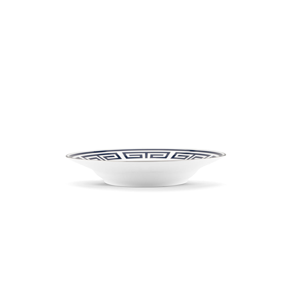 Ginori 1735 Labirinto Soup Plate, Zaffiro, view 4
