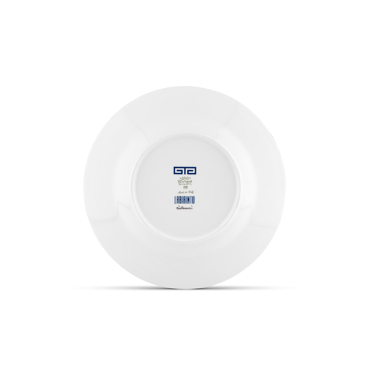 Ginori 1735 Labirinto Soup Plate, Zaffiro, view 5