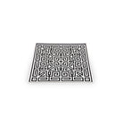 Ginori 1735 Labirinto Square Centerpiece, Black, view 2
