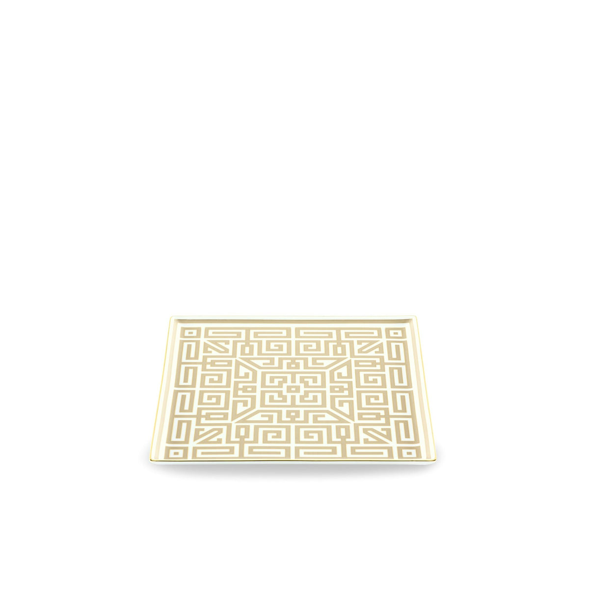 Ginori 1735 Labirinto Square Centerpiece, Cachemire, view 2
