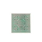 Ginori 1735 Labirinto Square Centerpiece, Smeraldo