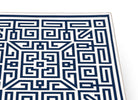 Ginori 1735 Labirinto Square Centerpiece, Zaffiro, view 3
