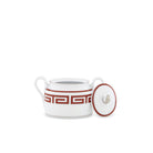 Ginori 1735 Labirinto Sugar Bowl, Scarlatto, view 3