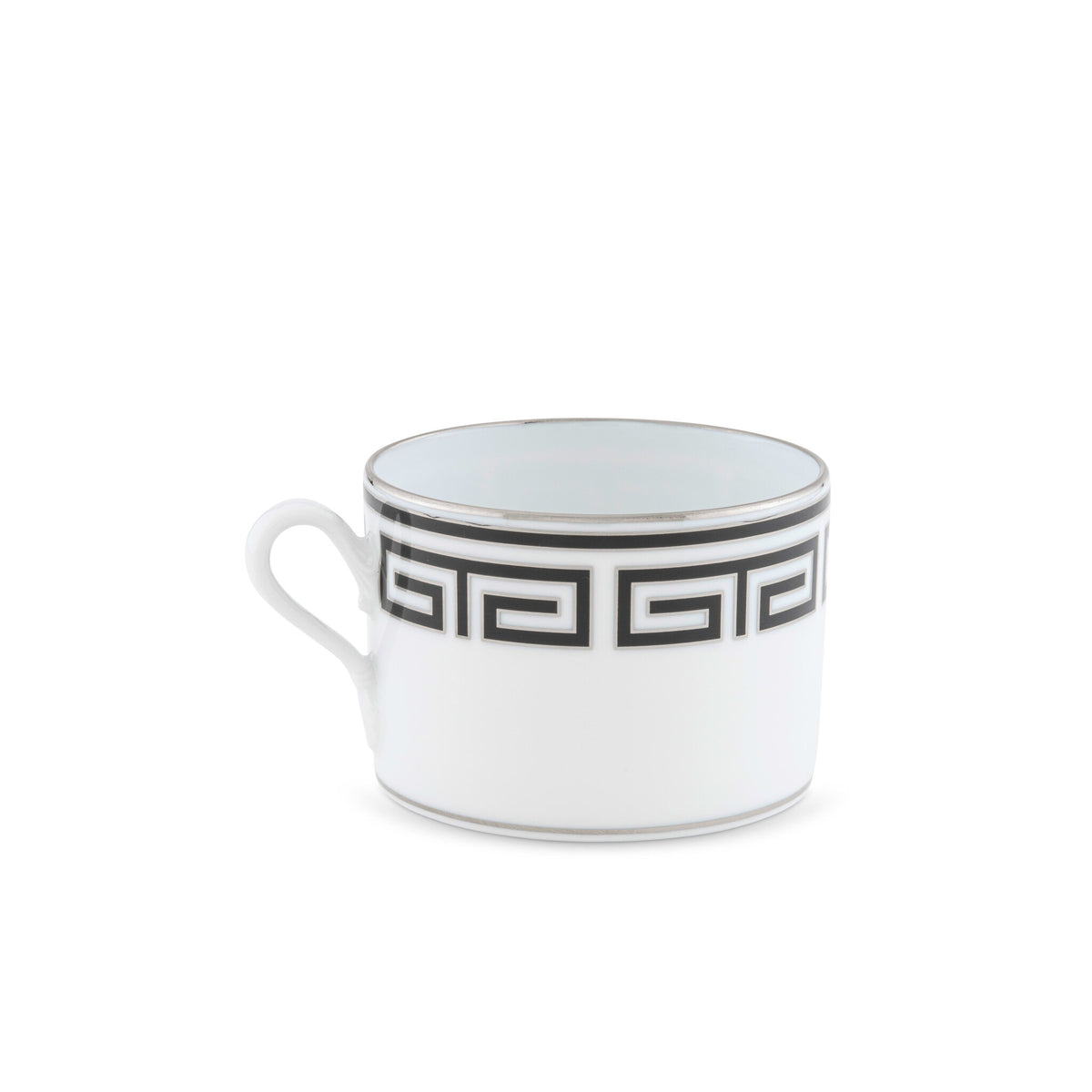 Ginori 1735 Labirinto Tea Cup, Black, view 2