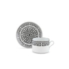 Ginori 1735 Labirinto Tea Cup, Black, view 3