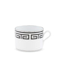 Ginori 1735 Labirinto Tea Cup, Black