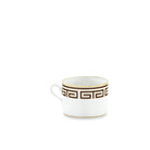 Ginori 1735 Labirinto Tea Cup, Ebano, view 2