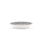 Ginori 1735 Labirinto Tea Saucer, Black, view 4