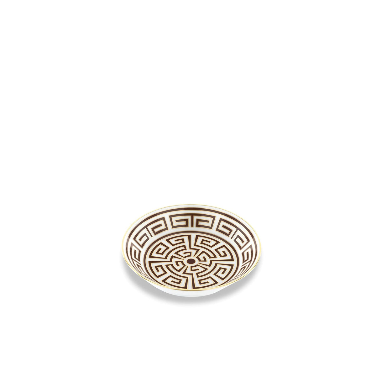 Ginori 1735 Labirinto Tea Saucer, Ebano, view 2