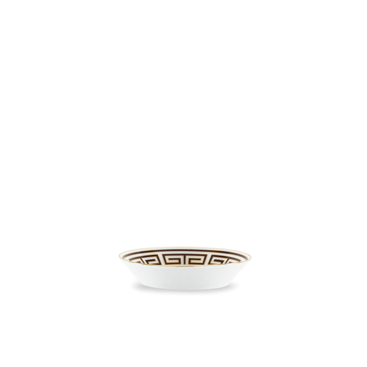 Ginori 1735 Labirinto Tea Saucer, Ebano, view 3