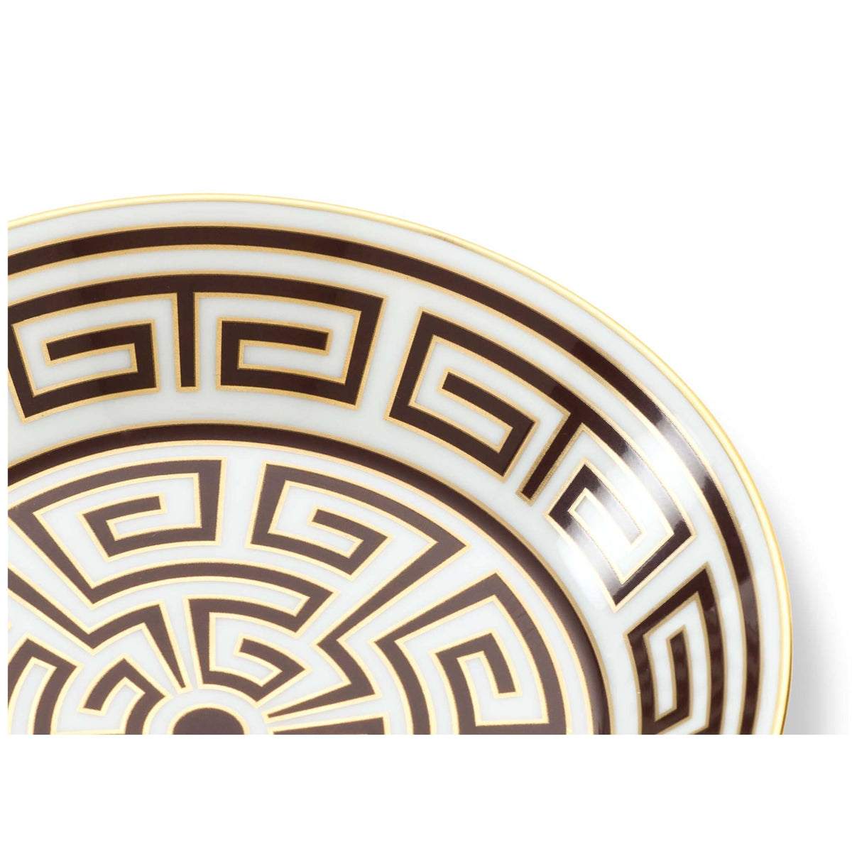 Ginori 1735 Labirinto Tea Saucer, Ebano, view 4
