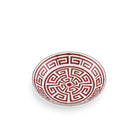Ginori 1735 Labirinto Tea Saucer, Scarlatto, view 2