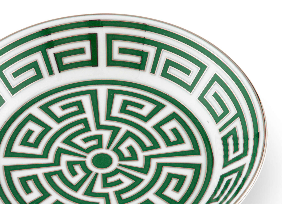 Ginori 1735 Labirinto Tea Saucer, Smeraldo, view 3