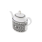 Ginori 1735 Labirinto Teapot, Black, view 2