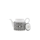 Ginori 1735 Labirinto Teapot, Black, view 3