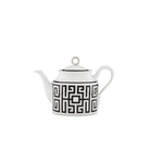 Ginori 1735 Labirinto Teapot, Black