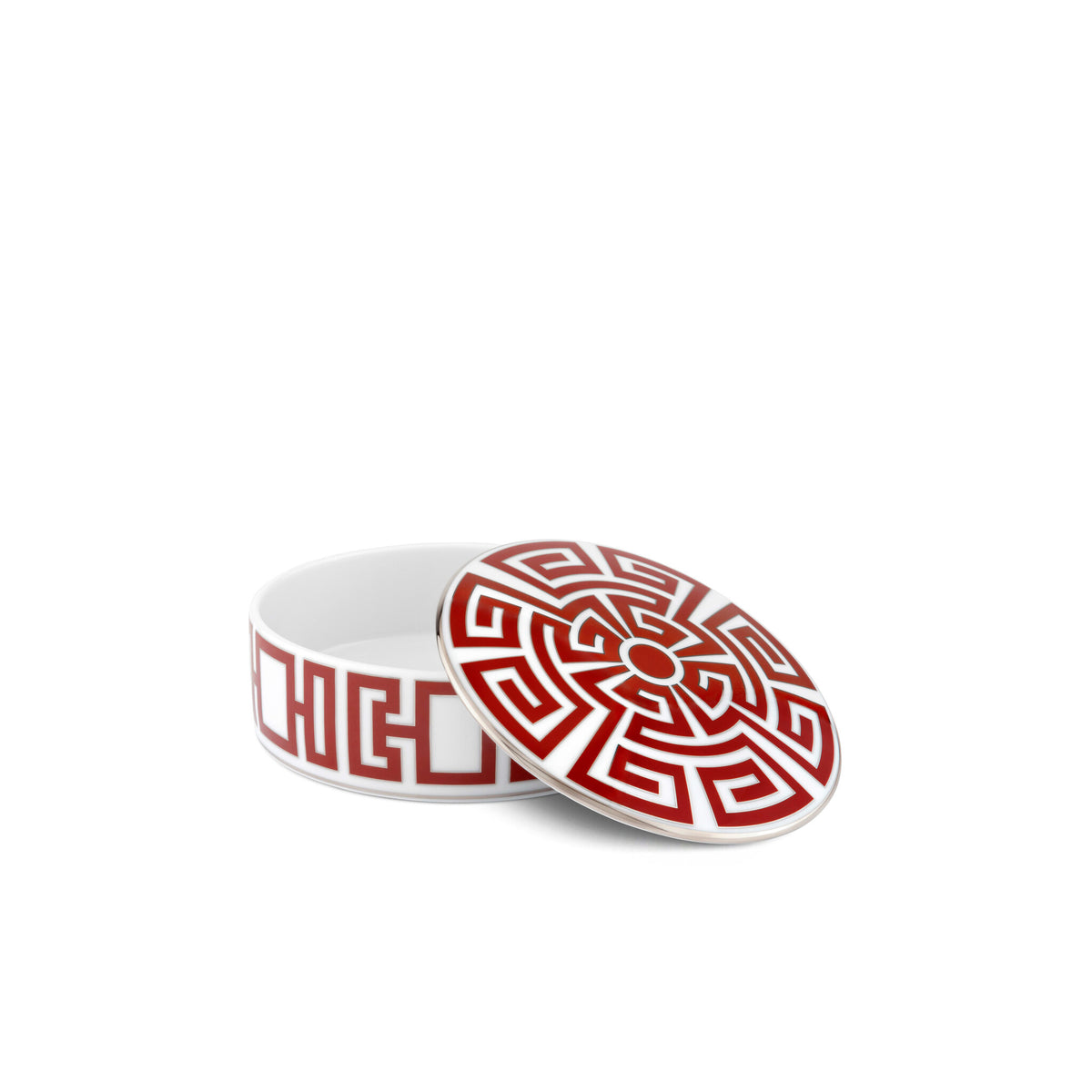 Ginori 1735 Labirinto Trinket Box, Scarlatto, view 2